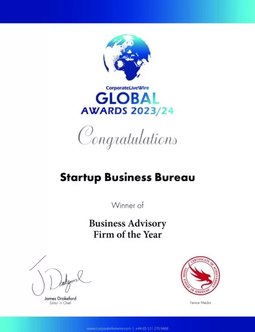 Business Advisory Firm Award 2023