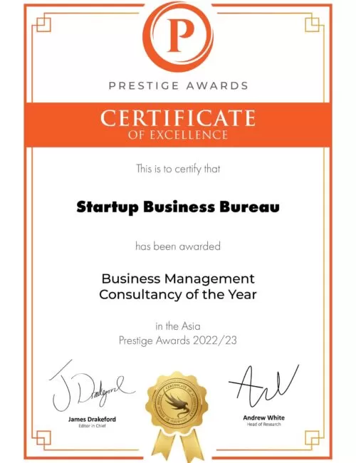 Business Management Consultancy Award 2023